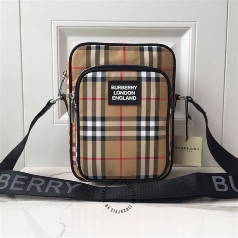 túi đeo chéo burberry nam chính hãng|bao burberry nam.